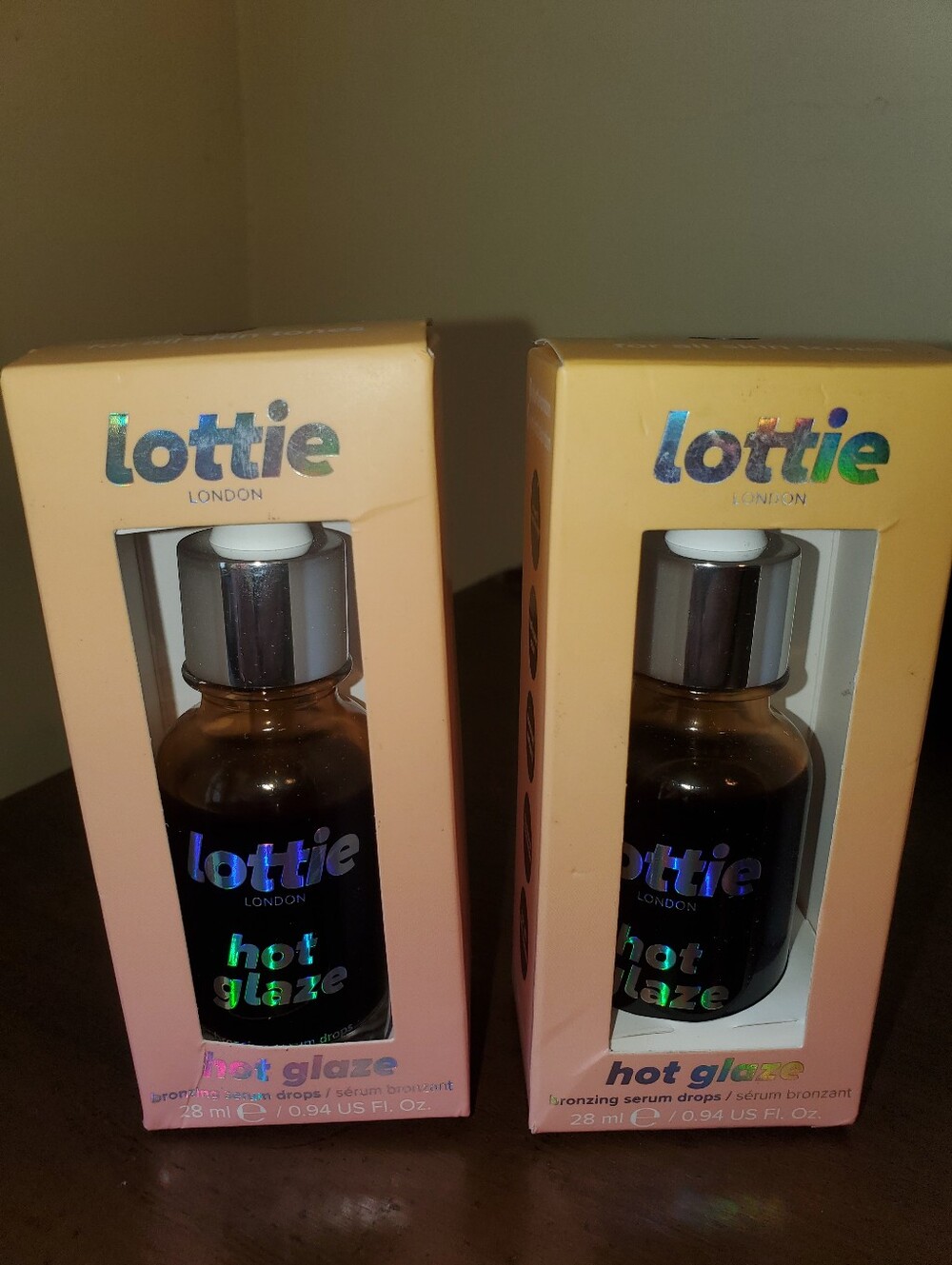 Lottie Hot Glaze Bronzing Serum Drops Bundle Of 2